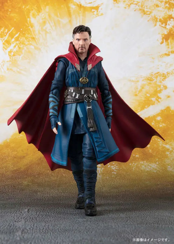 SHF Infinity War Dr Strange Action Figure Desktop Model Ornaments Toys Room decoration Collection Children Birthday Gifts