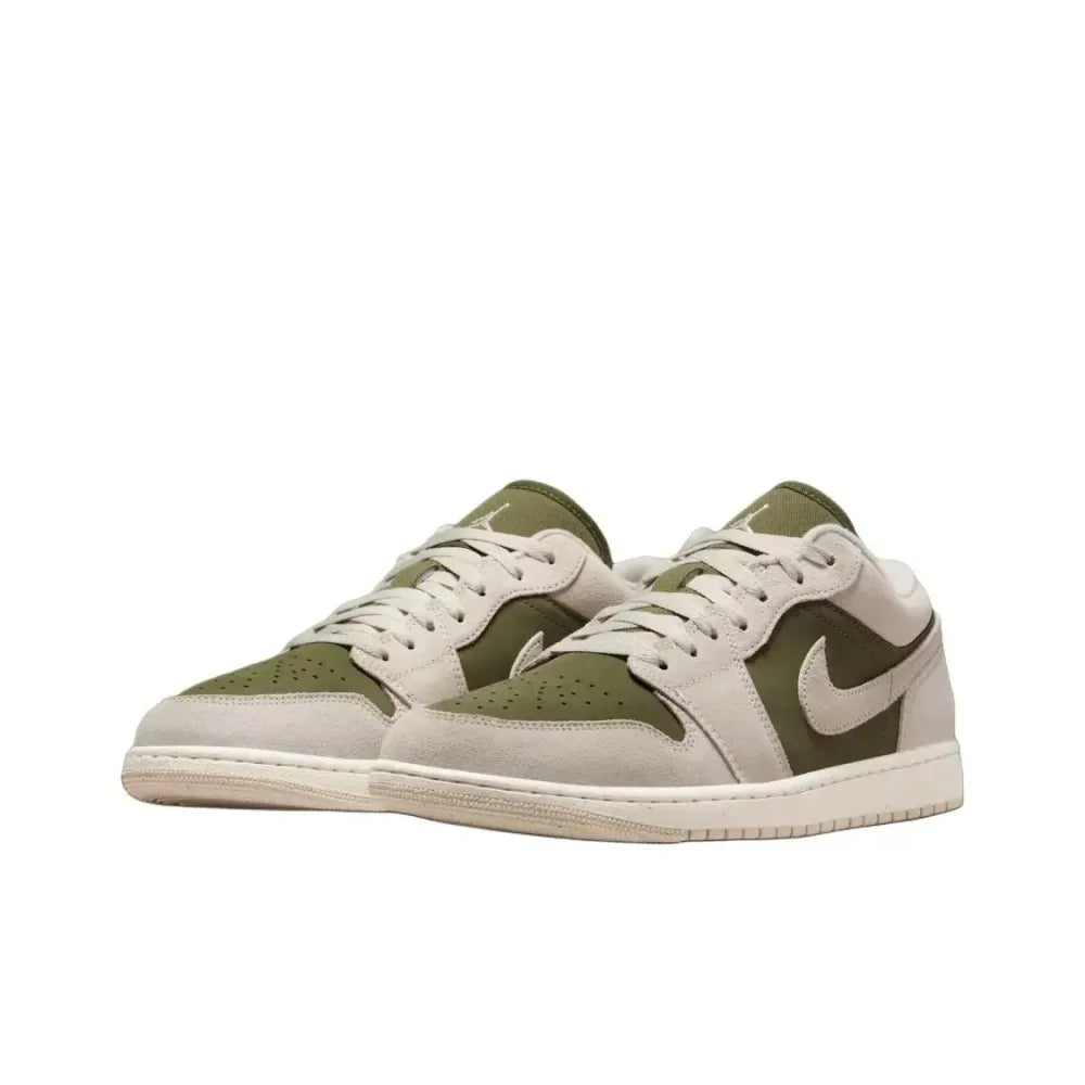 Nike Air Jordan 1 Low Unisex Basketball Shoes, Classic Design with Cushioned Comfort for Casual Wear & Basketball HV4089-201
