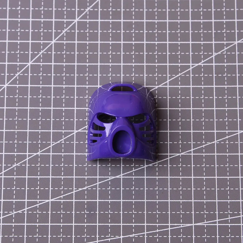 Kennie DIY MOC Customized Accessories Building Blocks Part NO.32505 tahu Bionicle Facepiece Hau Stars Kanohi Helmet