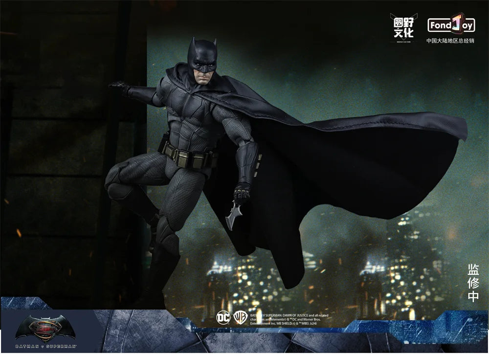 DC Robert Pattinson The Batman Action Justice League Figure ben Batman Anime Figures Collections Models Toys Kids Gift