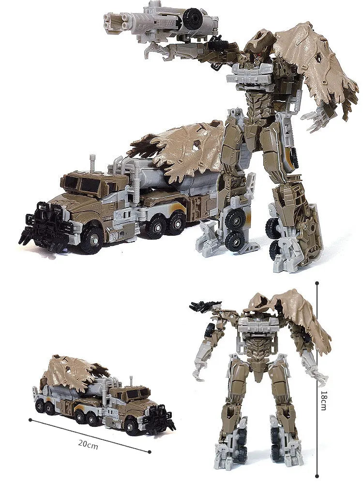 HZX H606 G1 Transformation Action Figure Toy Starscream Model 18cm ABS Movable Joints Statue Deformation Car Robot NO BOX
