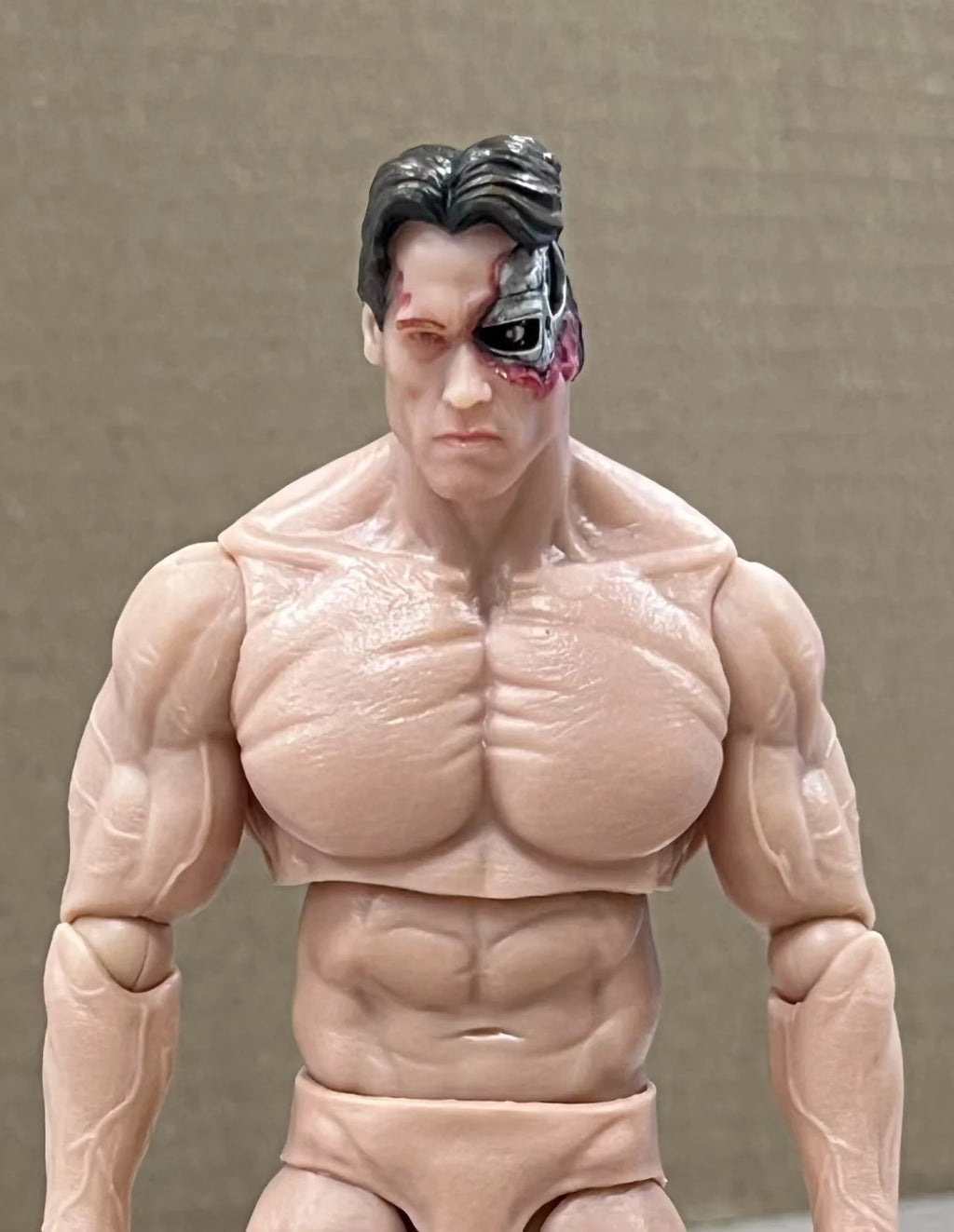 The Terminator T-800 T-850 Devilman 7 Inch Articulated Anime Action Figure Devil Muscle Man Model Collection Customized