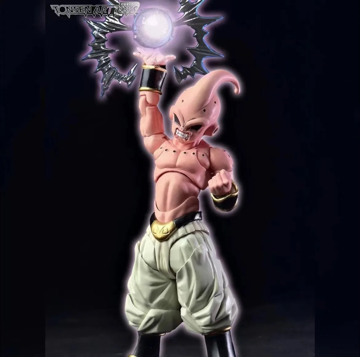 Genuine Dragon Ball Tonsenarttoys Custom S.H.Figuarts Shf Adolescent Malevolence Majin Buu Action Figures Model Birthday Gifts
