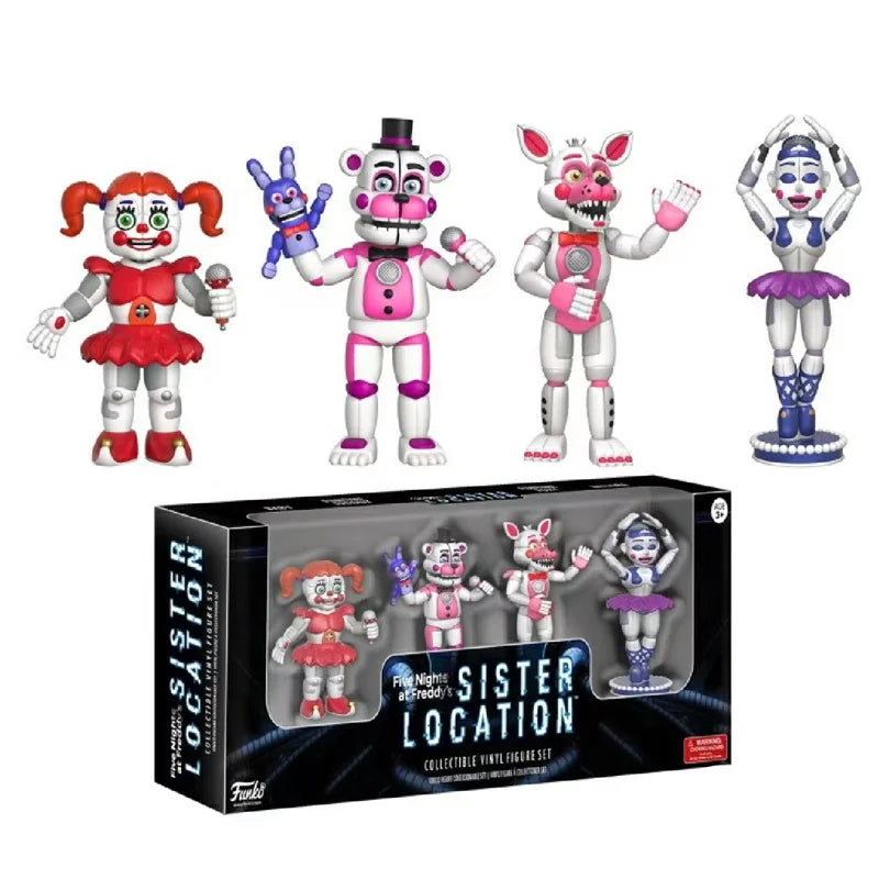 Fnaf Bear Midnight Harem Five Nights Joint Movable Detachable Game Action Figure At Five Nights Security Breach Model Kids Toy