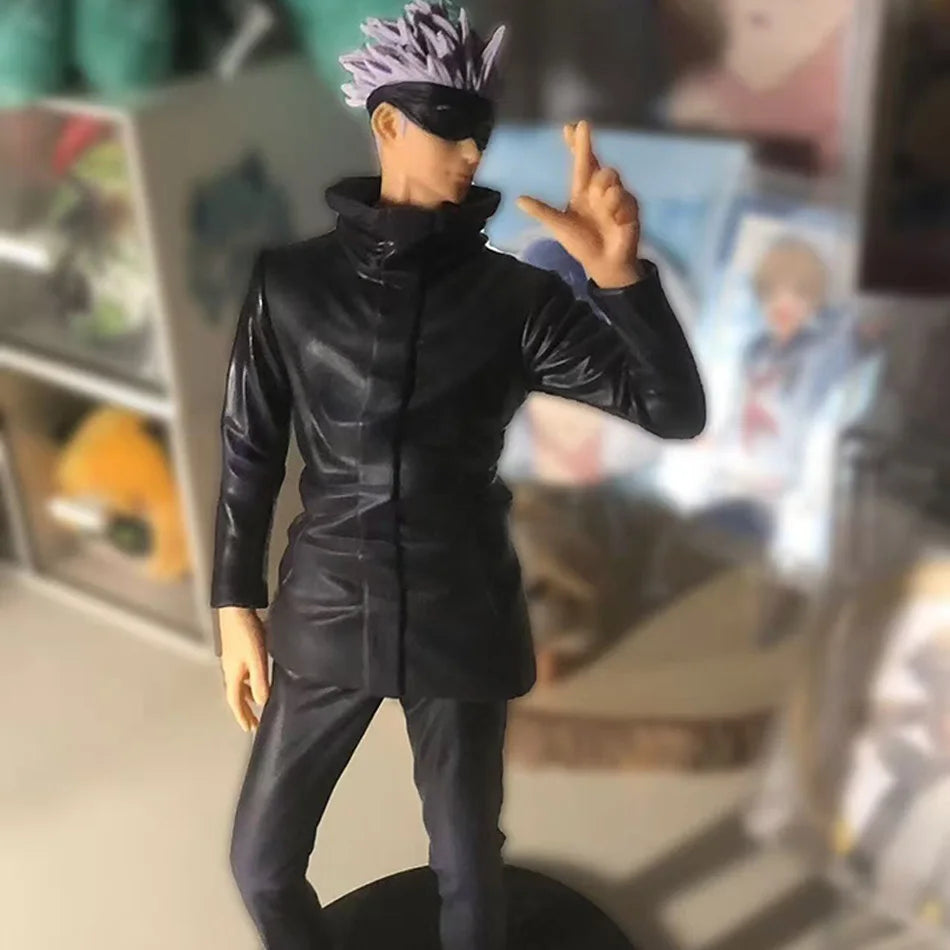 19cm Jujutsu Kaisen Anime Figure Gojo Satoru Anime Statue PVC Action Figure Collection Model Toys Children's Ornament Doll