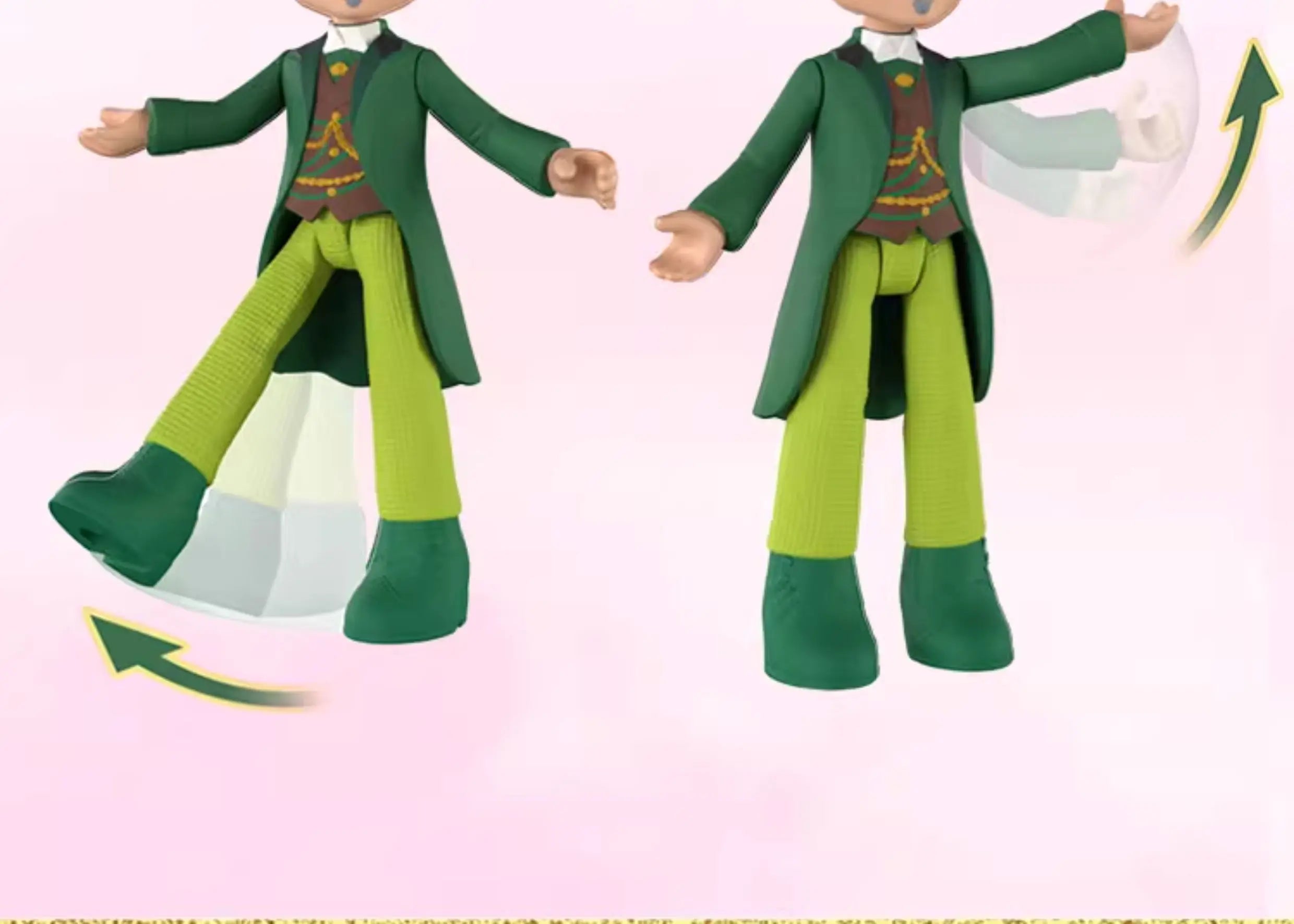 New Barbie Wicked Movie Surroundings Elphaba Glinda Surprise Ball Mini Bubble Spinning Small Doll Series Blind Box Toy Gift