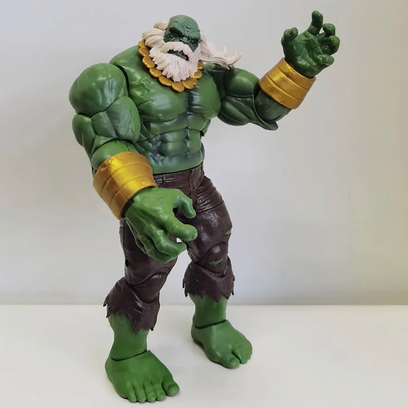 Hulk Figure Bruce Banner Action Figuras Movie The Avengers Maestro Figurine Model Ornament 20cm GK Statue Toys Gift for Kids