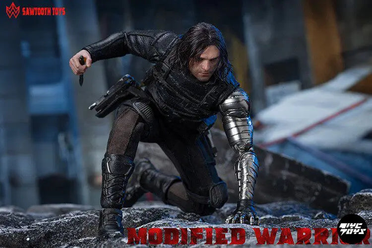 SAWTOOTH TOYS Winter Soldier Modified Warrior - 1/12 Scale Action Figure STM-20253 Anime Model Trendy Toys Desktop Collectibles