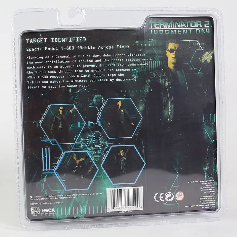 NECA The Terminator Endoskeleton Action Figures Collectable Joints Moveable Model Toy