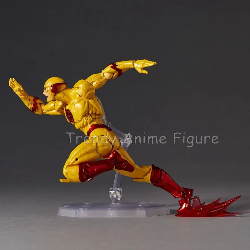 Revoltech Amazing Yamaguchi Flash Action Figure Movable 17cm Flashpoint Model Kaiyodo Flash Figures Toy Collection Holiday Gifts