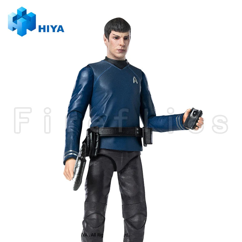 1/18 HIYA Action Figure Exquisite Mini Series STAR TREK 2009 Spock Anime Collection Model Toy