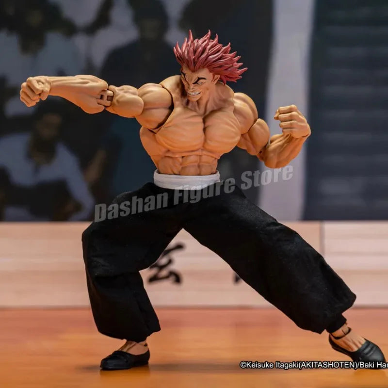 ST Baki Hanma Son Of Ogre Action Figure Hanma Yuujiro Figurine Ko Fighting PVC Collection Anime Yujiro Figures Model Toys Gifts
