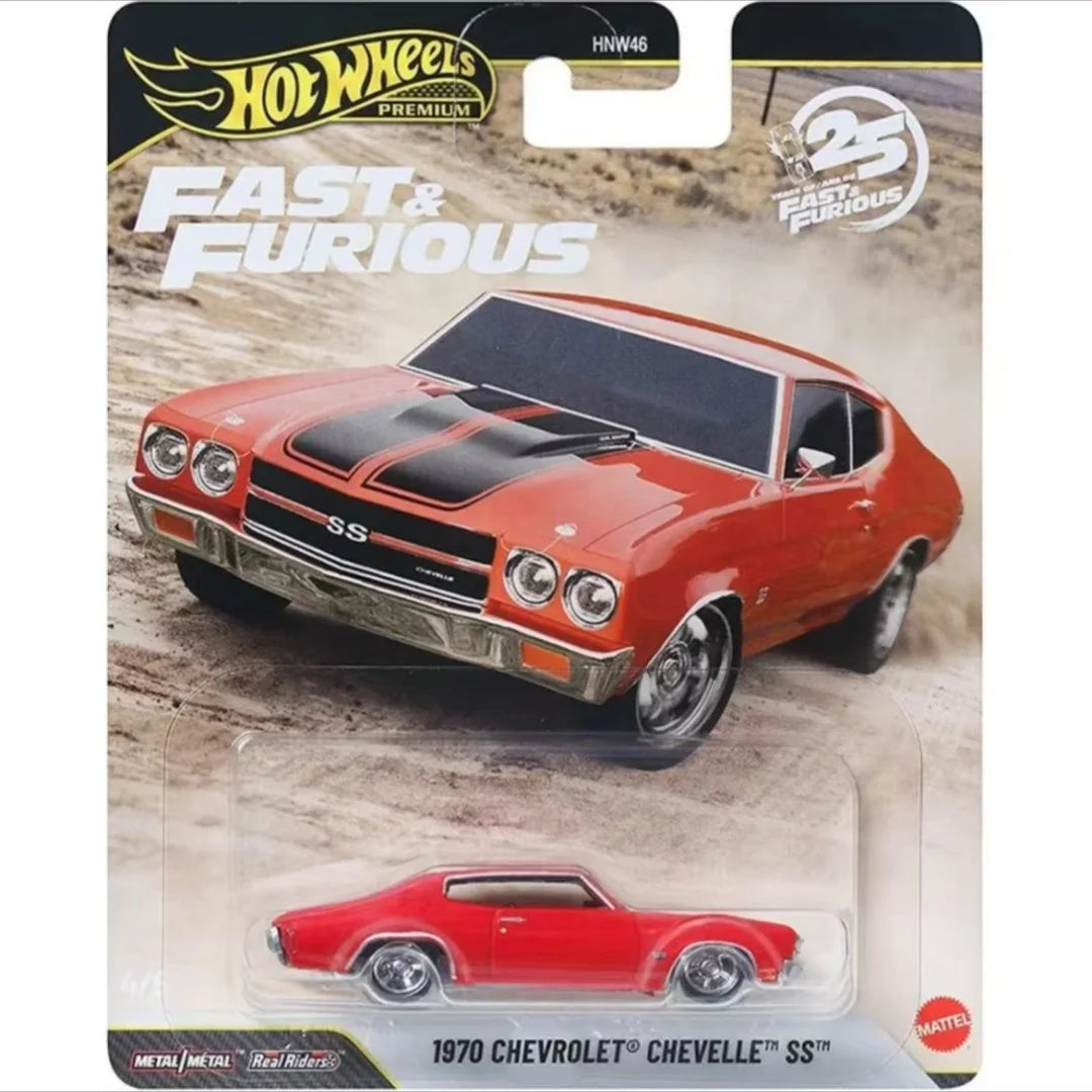 Hot Wheels HNW46 Fast & Furious Car Culture Die-Cast Models 1/64 Mazda RX-7 Honda & Lamborghini Cars Model Boy Collection Gift
