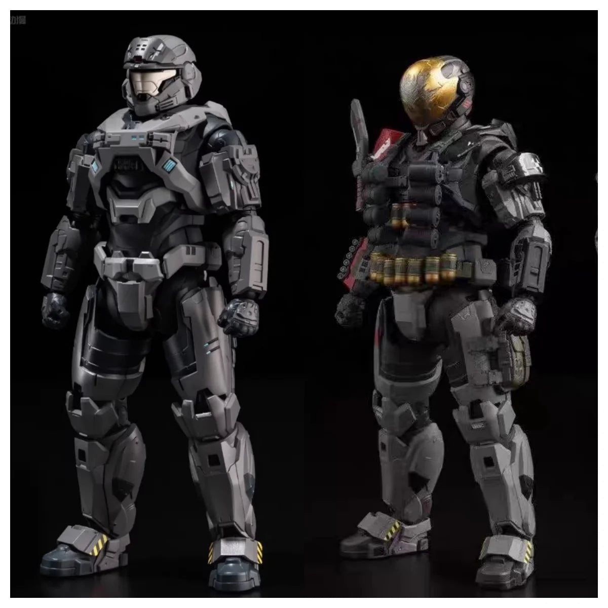 1/12 Scale Halo Action Figure - Emile-A239 Spartan-B312 Room Decoration Toy For Kids Christmas Gift Collectible Handmade Model