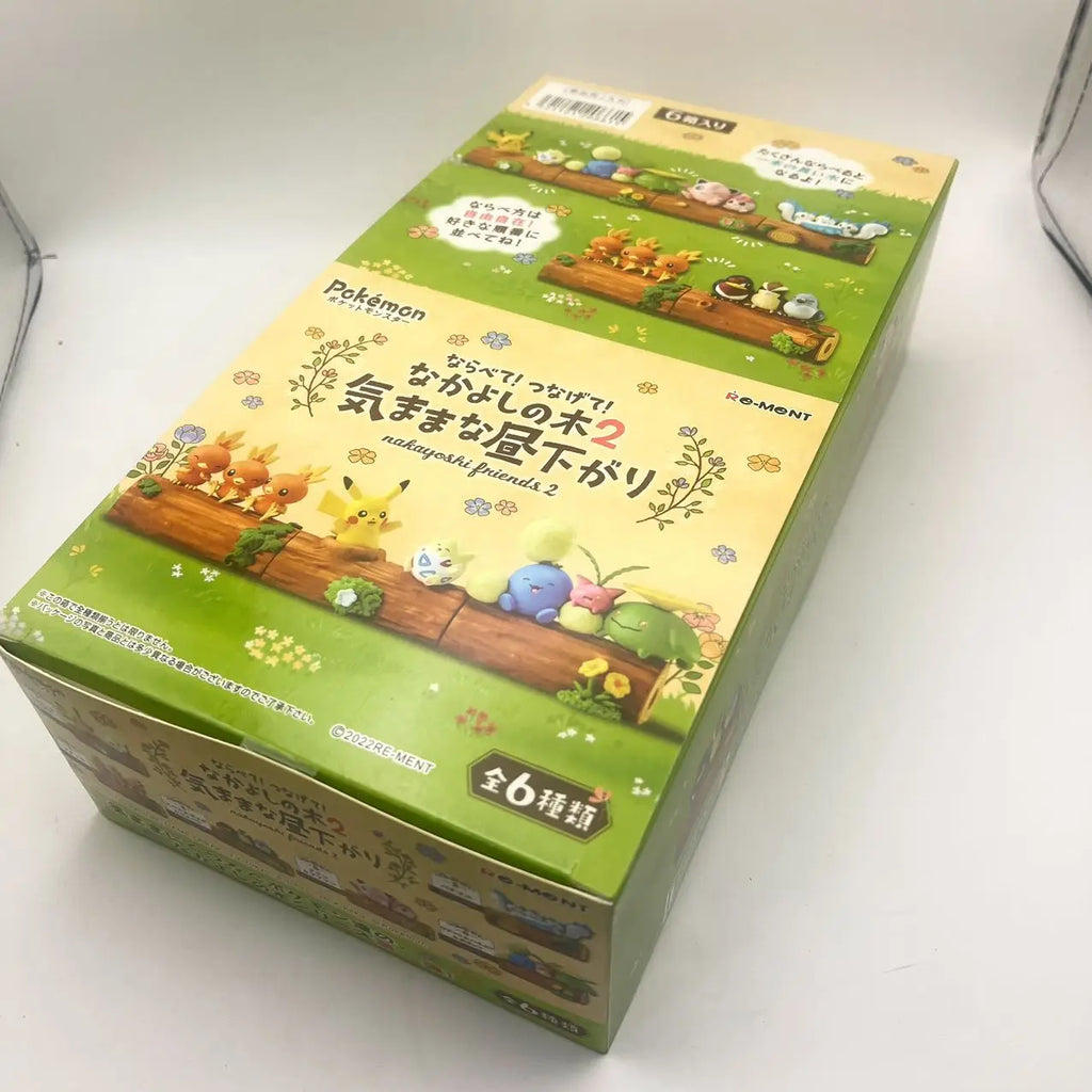 2025 Hot Toys Rement Pokemon Friendship Wood Pikachu Fat Ding Surprise Blind Box Desktop Decoration Children'S Birthday Gift Toy