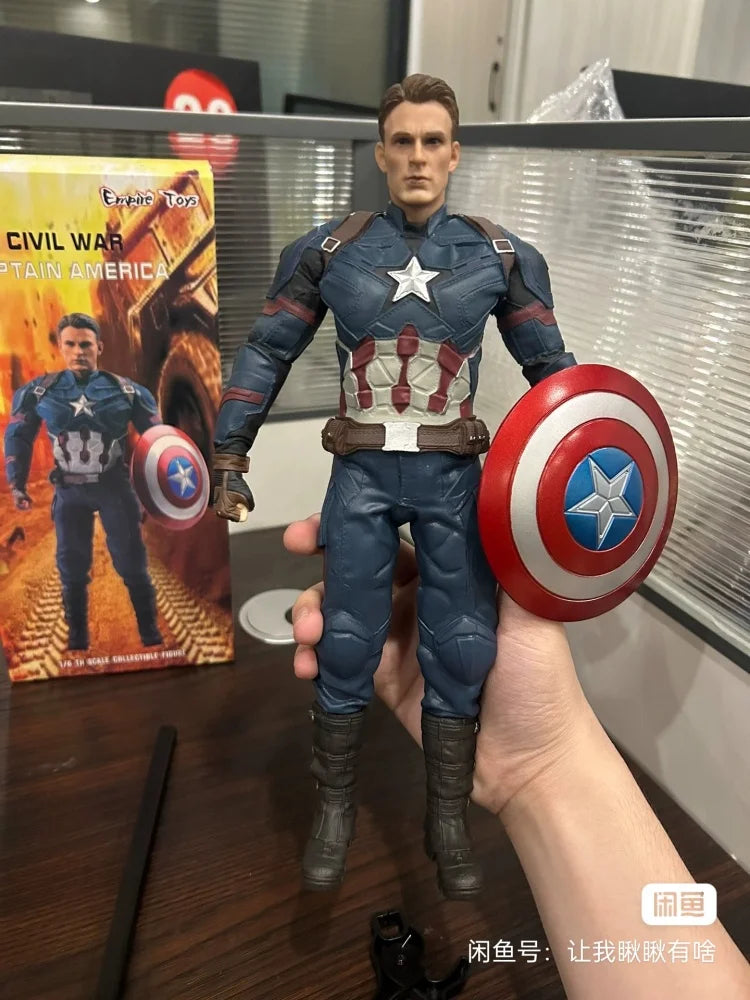 Marvel The Avengers Iron Man Mk46 Groot Spider Man Venom Doctor Strange Thor 1/6 Pvc Figure Model Collect Ornaments Toy Gifts