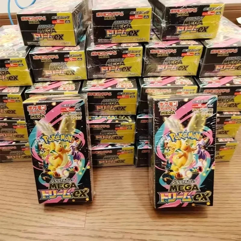 2026 New Pokemon Tcg M2a Jp Edition Trading Collectible Cards Mega Dream Ex Golden Box Booster Pack Birthday Gifts Toys For Fans