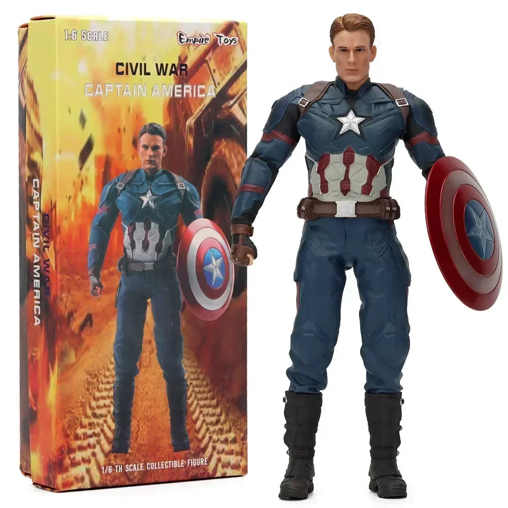 Marvel The Avengers Iron Man Mk46 Groot Spider Man Venom Doctor Strange Thor 1/6 Pvc Figure Model Collect Ornaments Toy Gifts