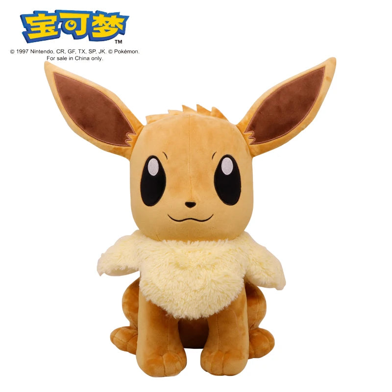 POKEMON Original Plush Toy Gengar Mimikyu Pikachu Charizard Genuine Kawaii Plush Doll Soft Cute Cartoon Piplup Toy for Kids Gift