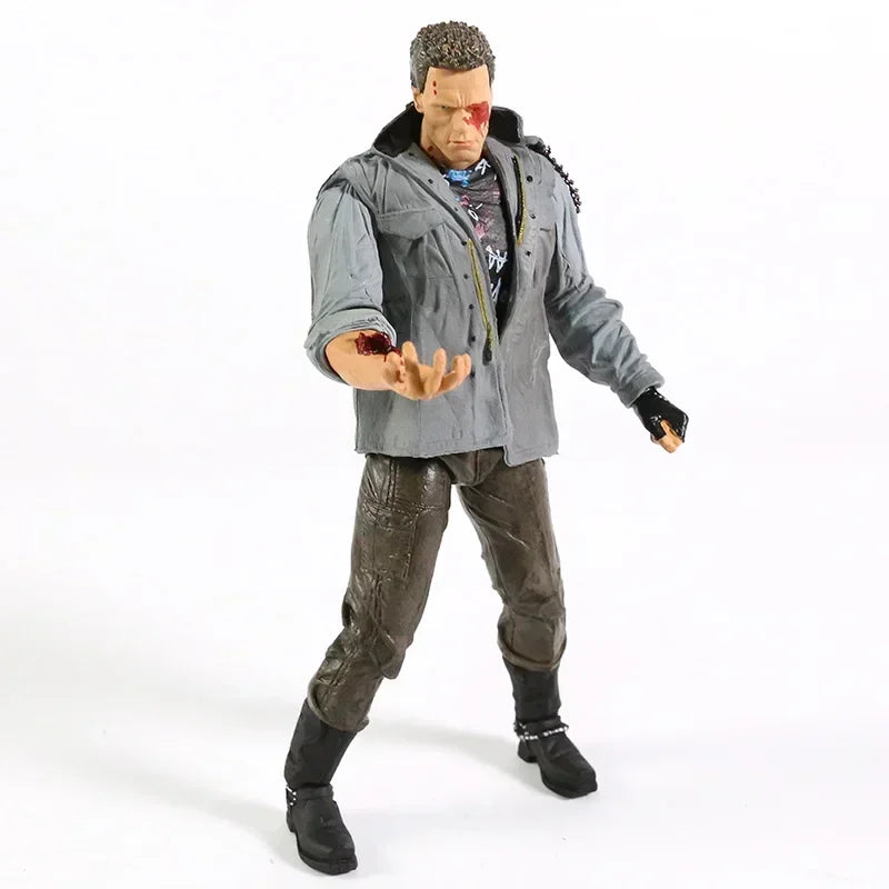 NECA Terminator T-800 T-1000 Action Figure Movable Joints Desktop Decoration Collection PVC Model Toy