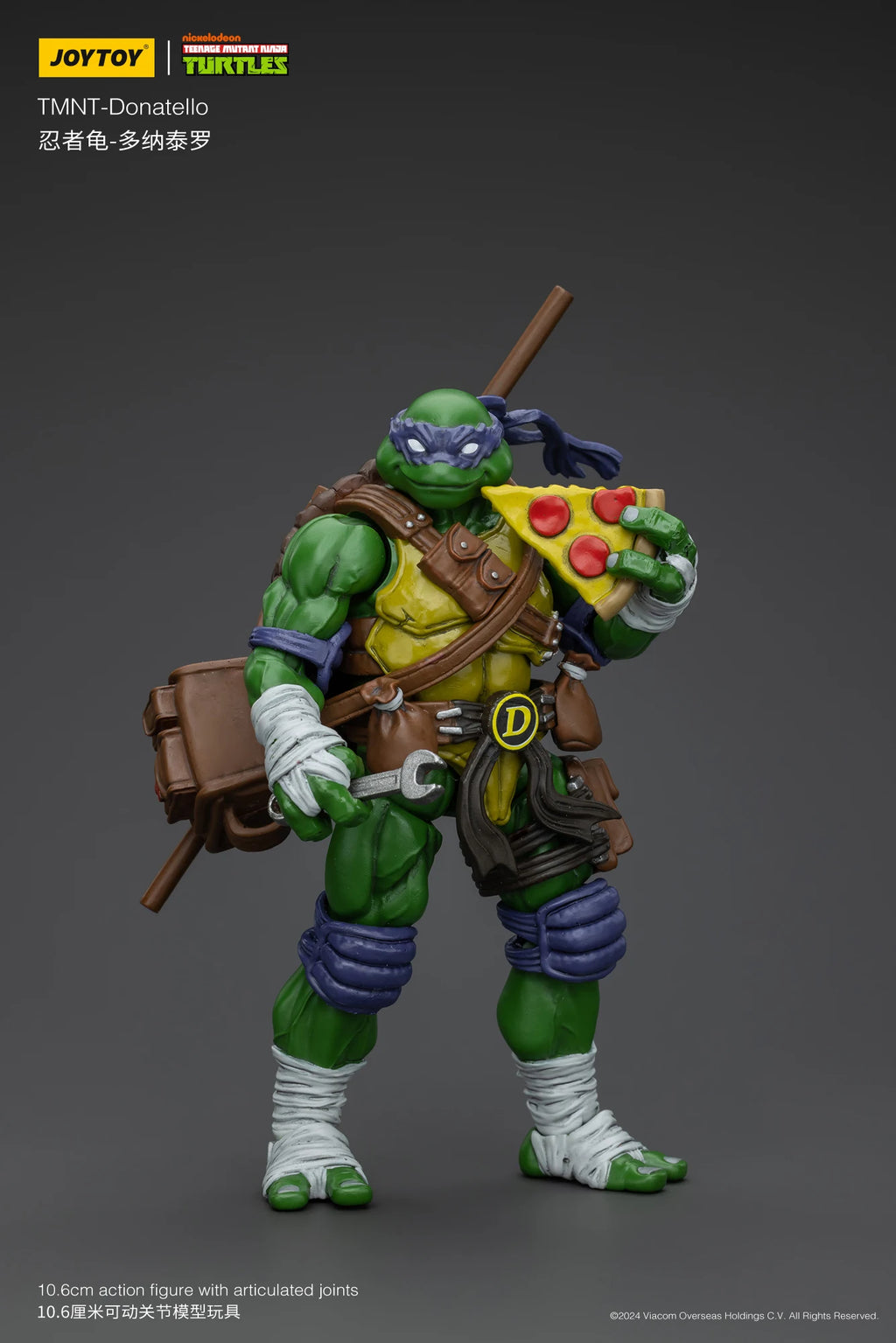 JOYTOY 1/18 Action Figure TMNT Ninja Turtles Michelangelo Donatello Leonardo Raphael Anime figures Toys Model
