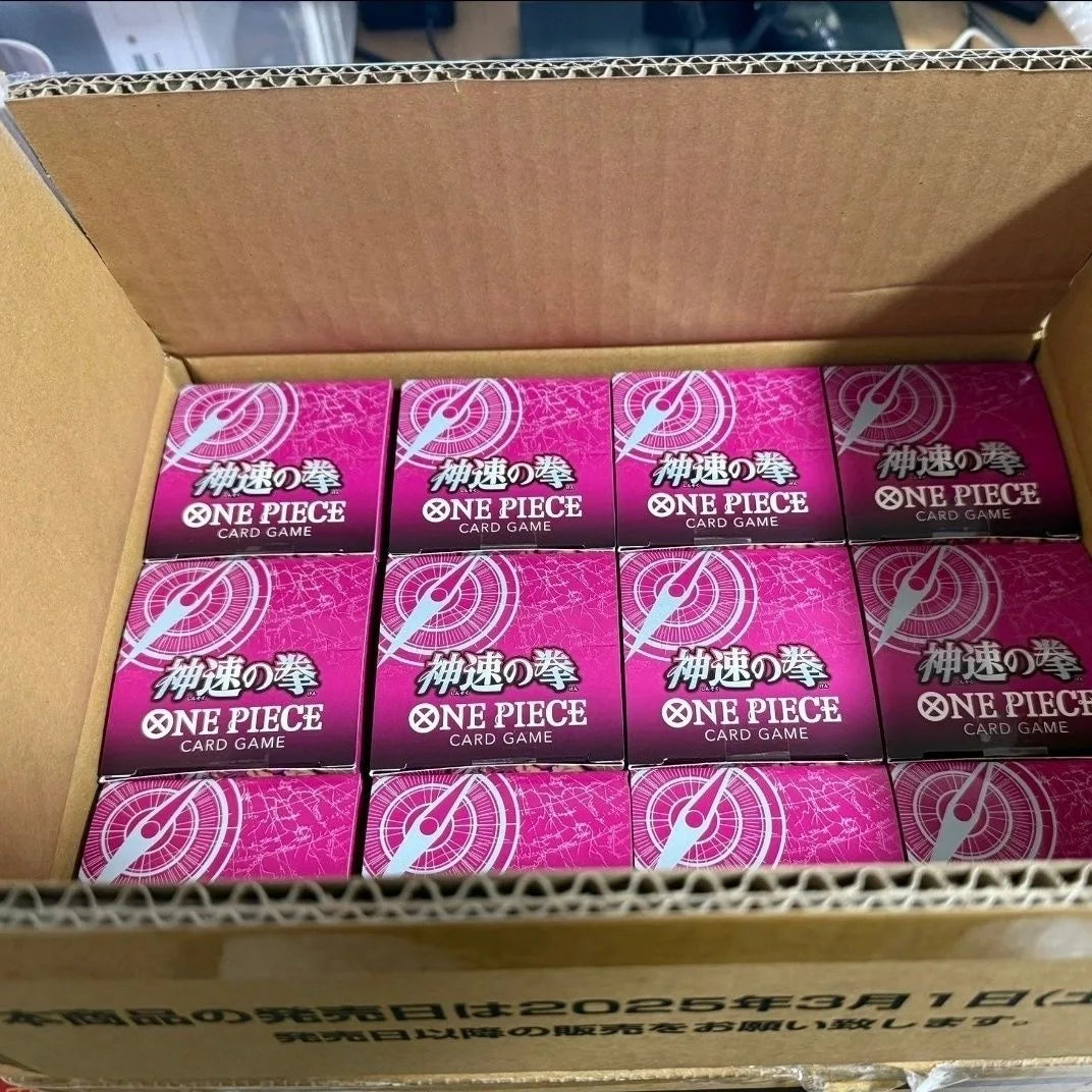 Bandai Genuine One Piece Card OPCG God Speed Fist Luffy Pirate Group Seven Japanese Sealed Card Collection Toys Gift