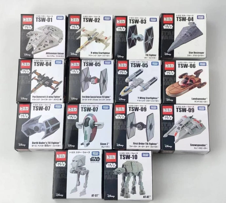 Limit Sale Star Wars Destroyer X-wing Fighter Landspeeder Snowspeeder Y-Wing Starfighter Plane Figure Collection Model Toys