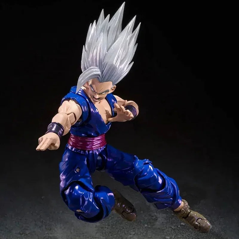 SHF Dragon Ball Exclusive: Son Gohan Beast Anime Action Figure | PVC Movable Super Saiyan Model | Collector's Edition