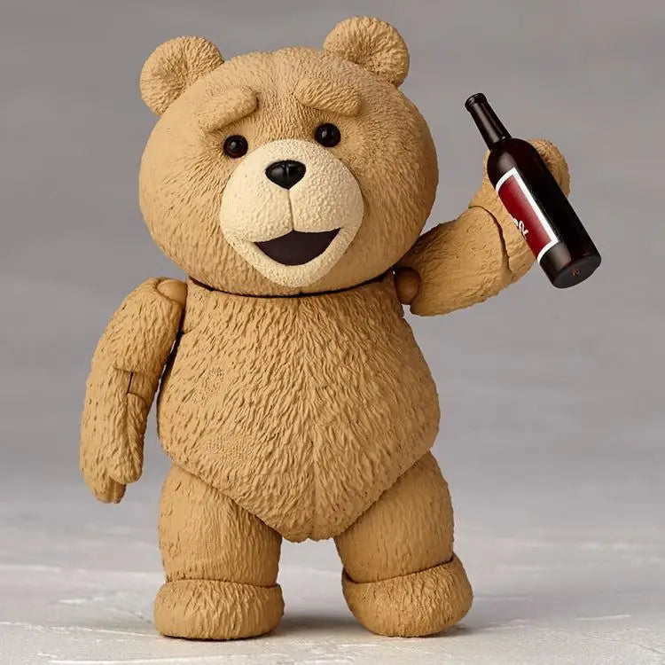 Ted2 Figure Bjd Ted Teddy Bear Action Figure AMAZING YAMAGUCHI Revoltech No.006 Teddy Brick Figure Gk Movie Model Doll Toy Gift