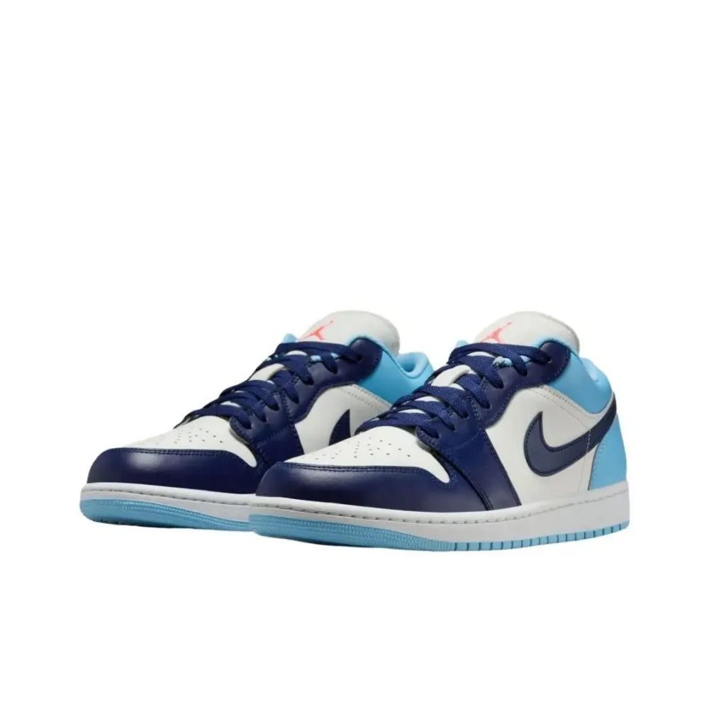 Nike Air Jordan 1 Low Unisex Breathable Basketball Shoes, Shock Absorption Support for Sport & Daily Wear 553558-149