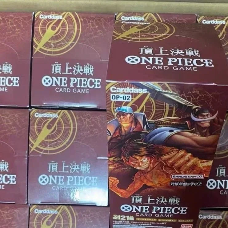 Bandai Genuine One Piece Card OPCG God Speed Fist Luffy Pirate Group Seven Japanese Sealed Card Collection Toys Gift