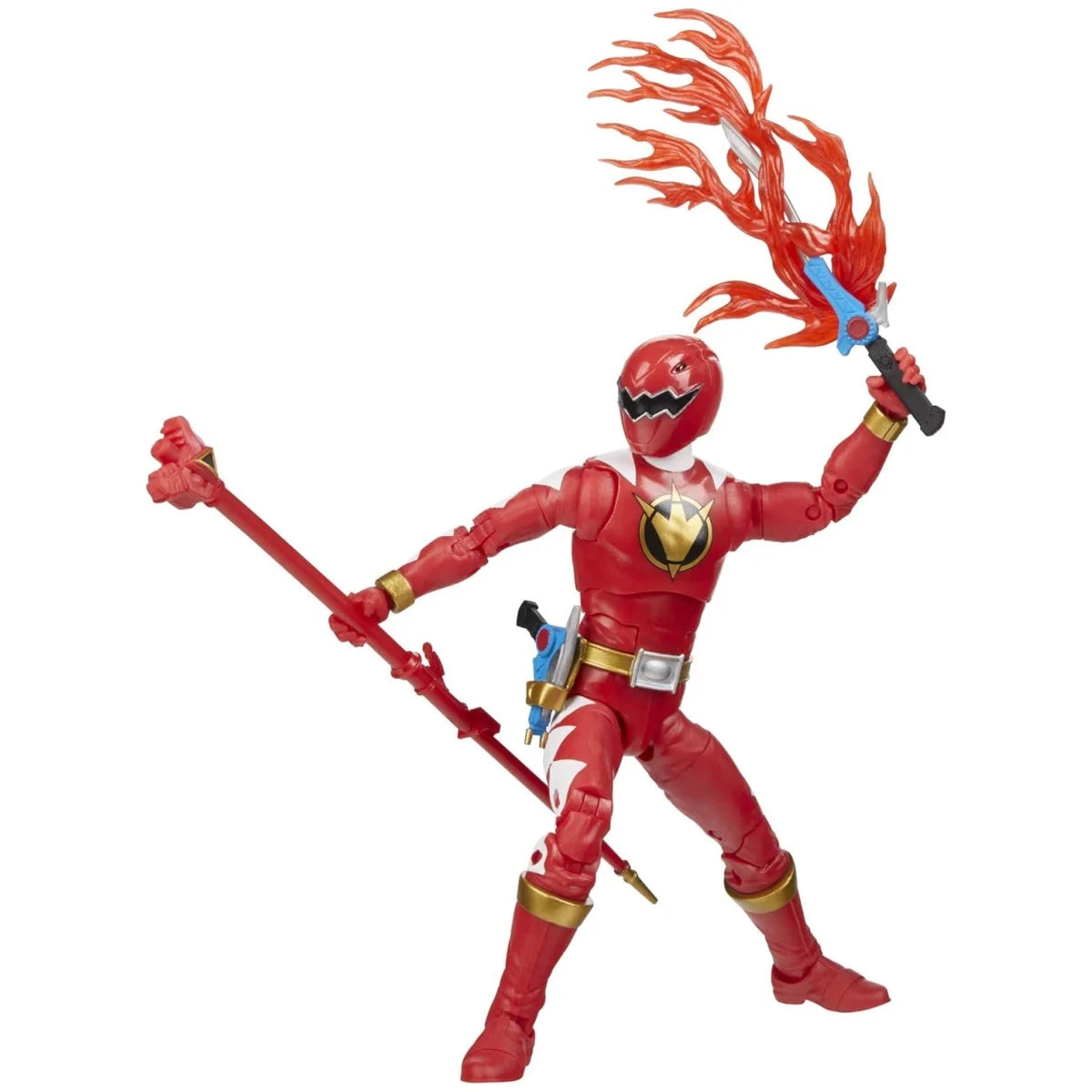 Power Rangers Lightning Collection Dino Thunder Red Ranger 6-Inch Premium Collectible Action Figure Toy with Accessories