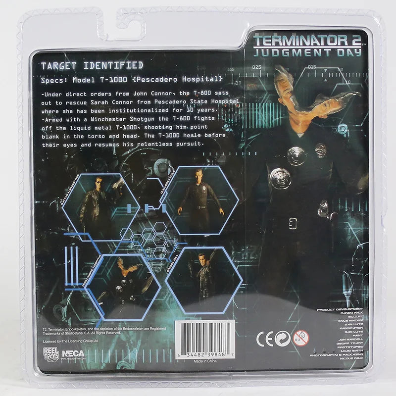 NECA The Terminator Endoskeleton Action Figures Collectable Joints Moveable Model Toy