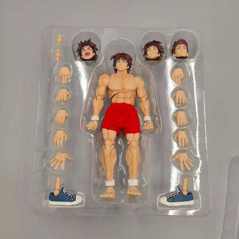 17cm Ko St Storm Toys Baki Hanma Action Figure Fighting Anime BAKl Kibk Son Of Ogre Figurine Collectible Model Dolls Toy Gifts