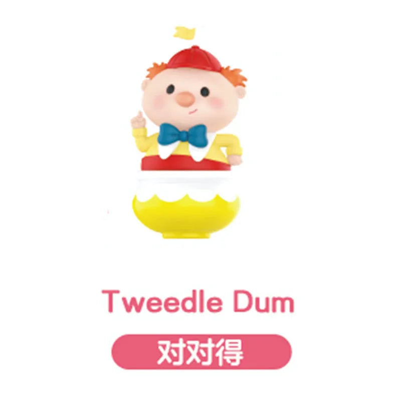 Disney Alice in Wonderland Mad Hatter Cheshire Cat Queen of Heart Tweedle Dee March Hare White Rabbit Action Figure Toys