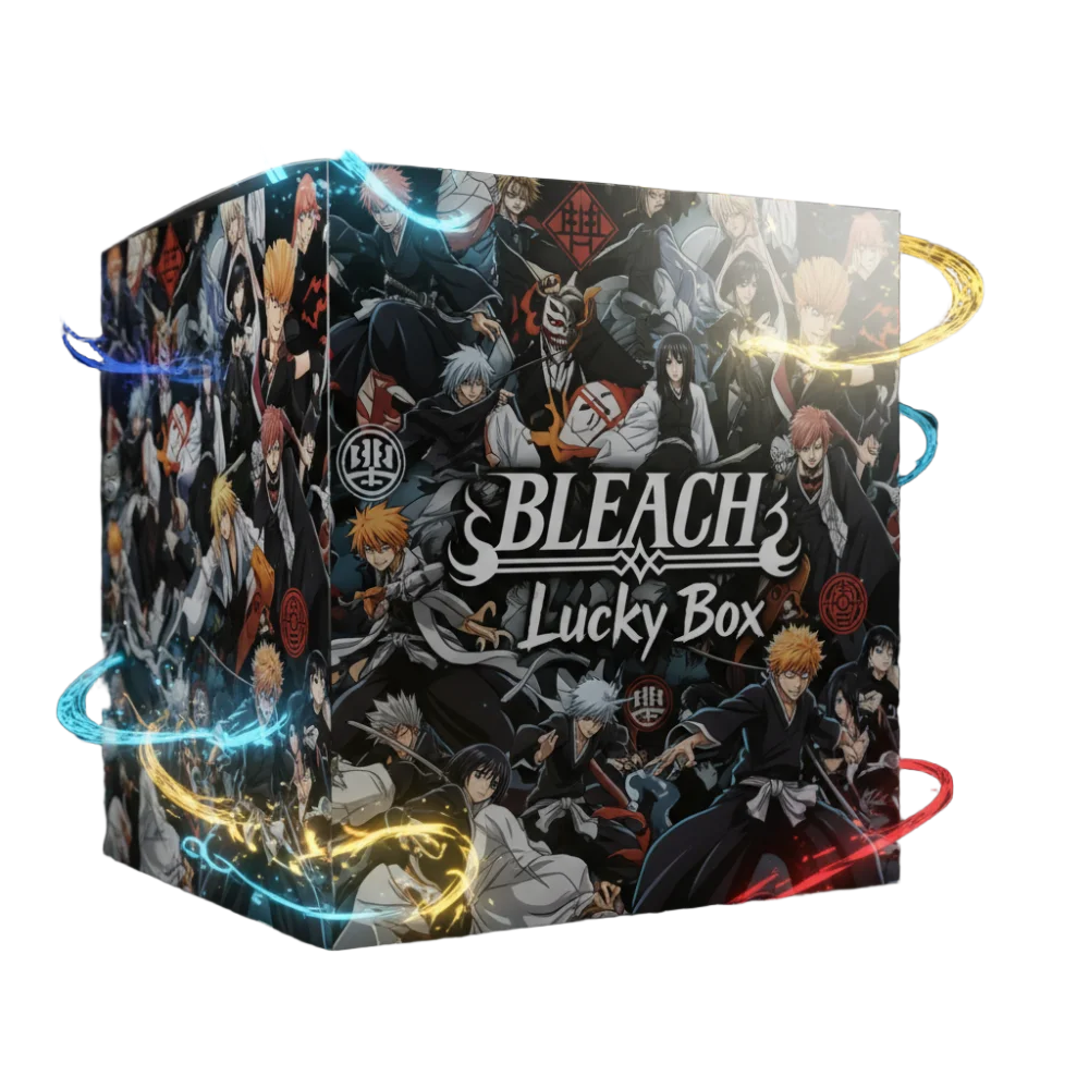 Bleach anime blind box mystery figure collection random character Ichigo Rukia Aizen Toshiro Byakuya collectible toy gift