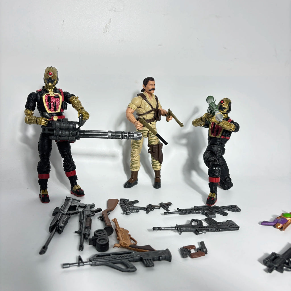 G.I. Joe GI Joe Classified Series 6" Mindbender Snake Eyes Commander SAW Viper Big Ben General Hawk Action Figure Model Toy Gift