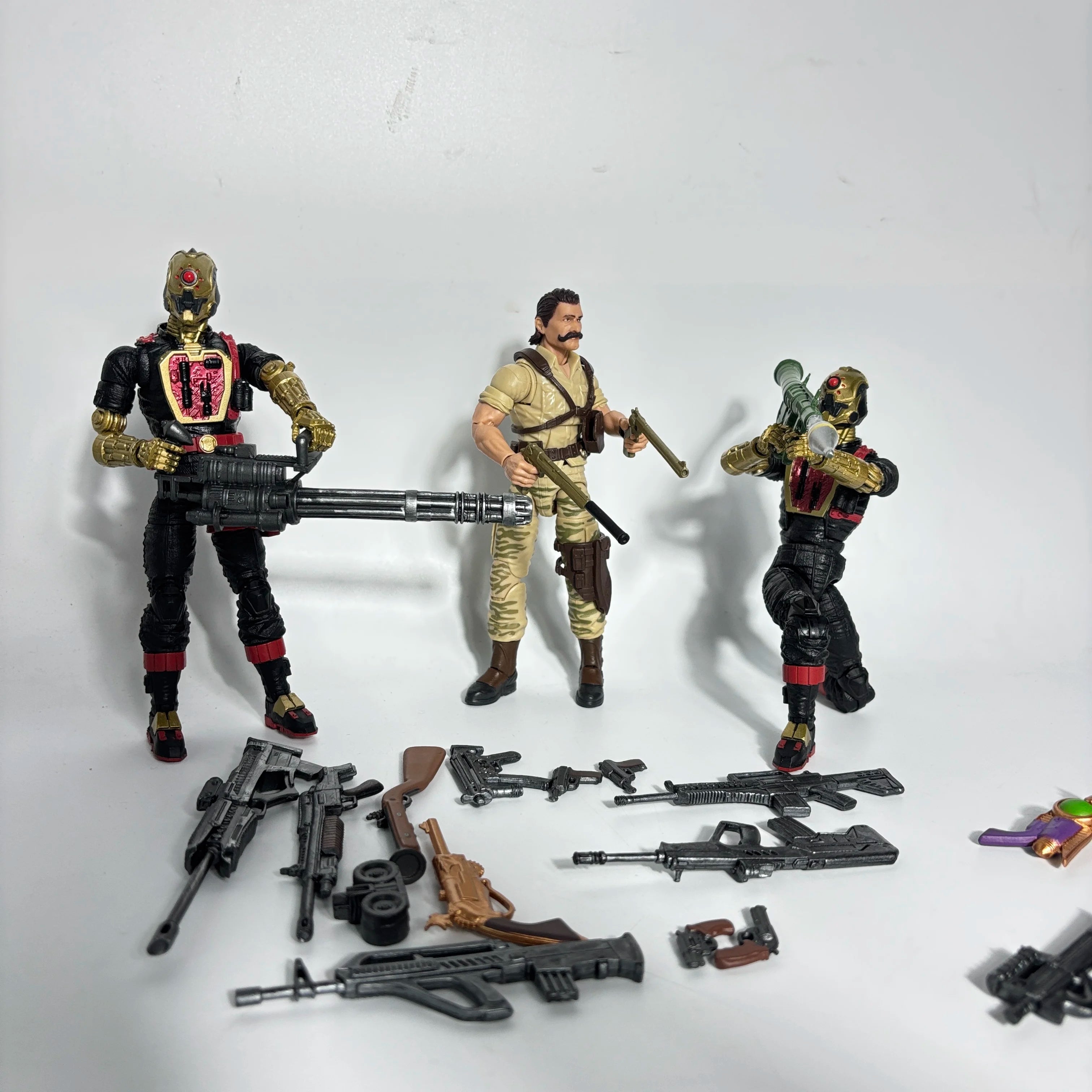 G.I. Joe GI Joe Classified Series 6" Mindbender Snake Eyes Commander SAW Viper Big Ben General Hawk Action Figure Model Toy Gift