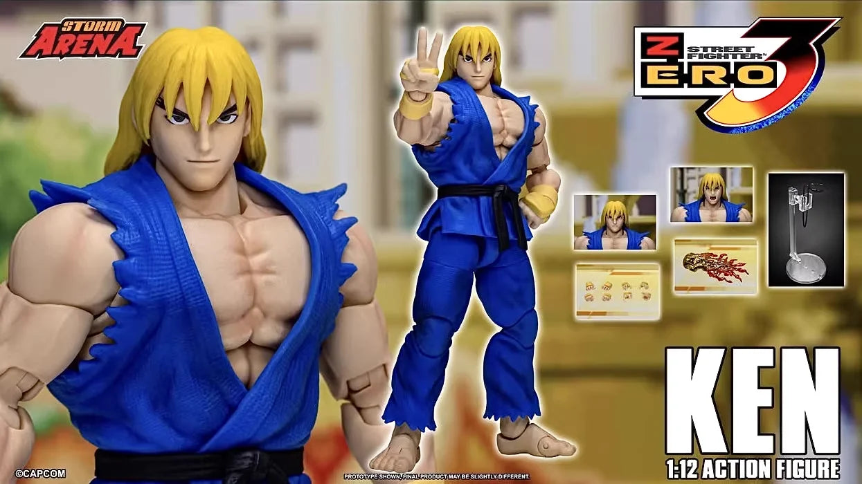 Original Storm Toys ST ARENA3 1/12 ARENA KEN RYU DAN NASH Anime Collection Figures Model Toys