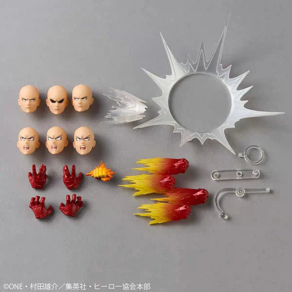 One Punch Man Saitama Special Edition Multiple Accessories Articulated Figure Anime Collection Gift