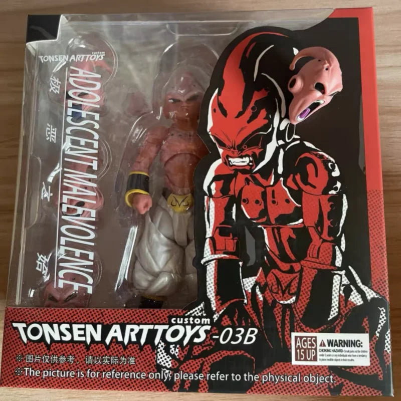 Original Tonsenarttoys Custom Dragon Ball S.H.Figuarts Shf Adolescent Malevolence Majin Buu Action Figures Model Birthday Gifts