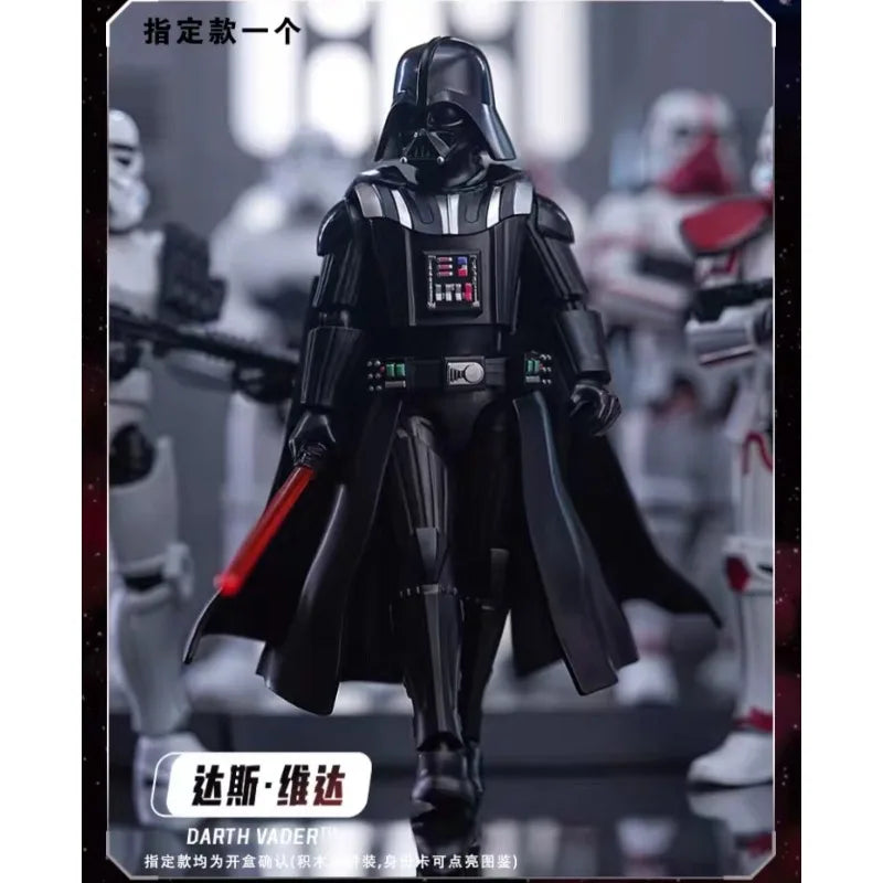 BLOKEES  Star Wars Version 2 DARTH VADER Stormtroopers Boba Fett Building Blocks Assembly Model Ornament Toy Action Figure Gift