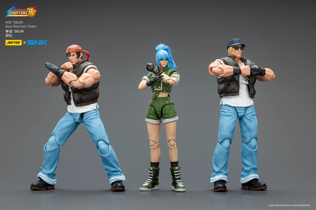 JOYTOY The King of Fighters KOF 98UM Ikari Warriors Team