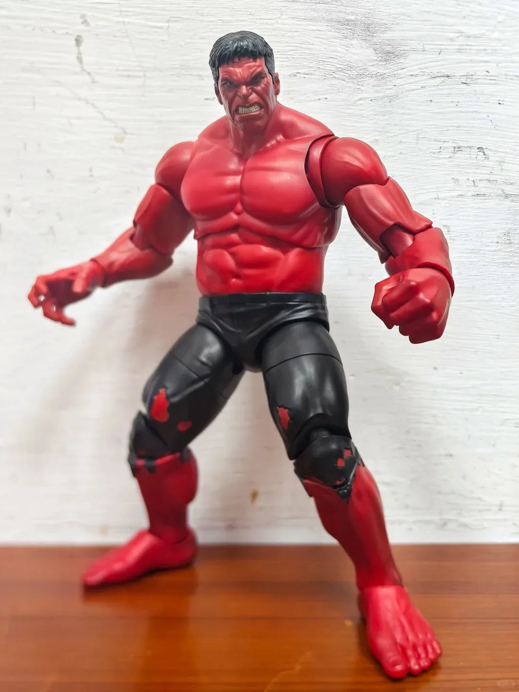 Zd Toys Red Hulk Action Figure Articulated Joints Collectible Model Replaceable Head Hands Gift For Adult Collector In Stock