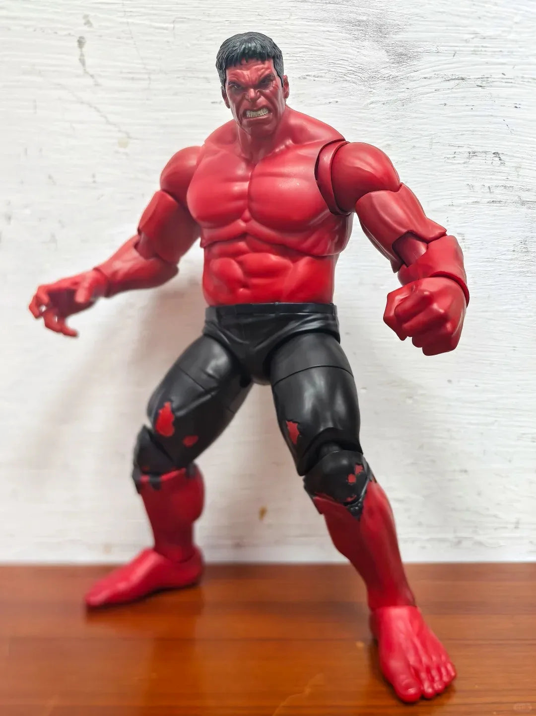Zd Toys Red Hulk Action Figure Articulated Joints Collectible Model Replaceable Head Hands Gift For Adult Collector In Stock