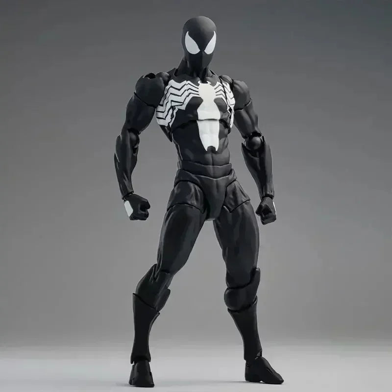 Mess Toys Spider-Man Symbiote Suit & Scarlet Spider Anime Action Figures - Collectible Gift Set