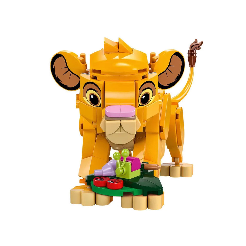 Disney The Lion King Classic Movie Series 29cm Simba Model Building Blocks Children's Boys and Girls Toy Gift Set