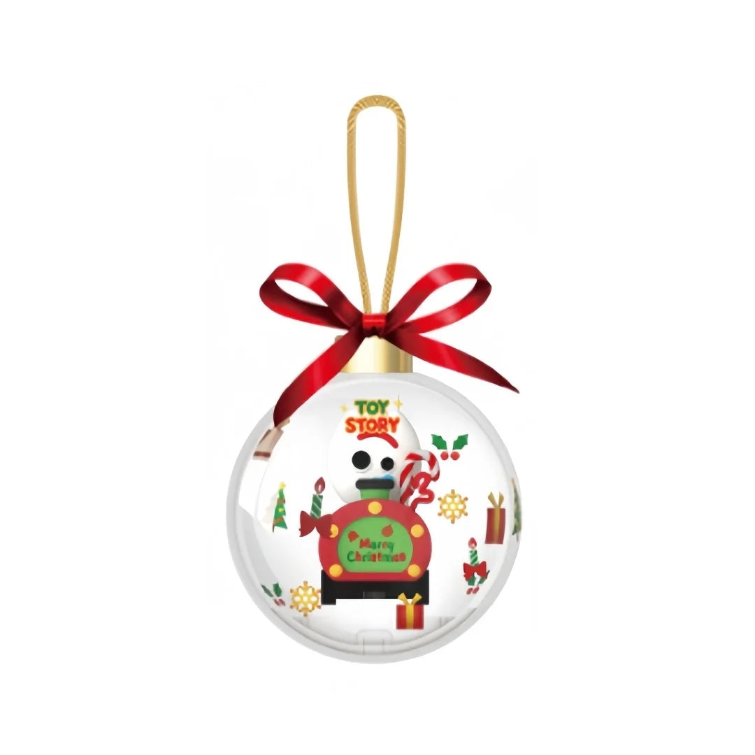 Disney Toy Story 4 Woody Buzz Lighty Forky Rex Christmas balls Action Figures Collection Mini Kids Toys Model for Children Gift