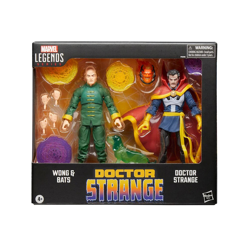 Marvel Legends X-Men Doctor Strange Wong and Bats 2-Pack Exclusive 6" Action Figure