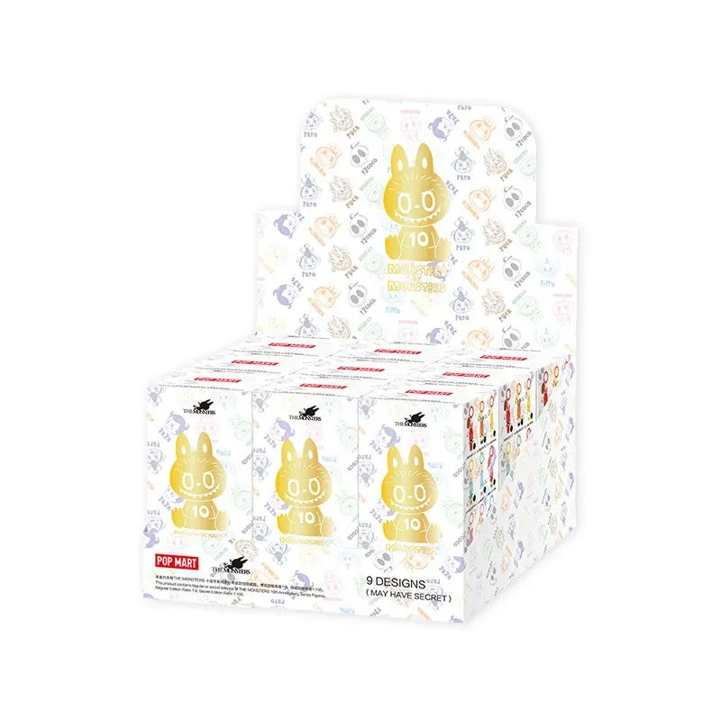 POP MART Labubu The Monsters 10th Anniversary Series - Mystery Blind Box Action Figures Surprise Cute Model Toy Birthday Gift
